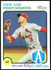 2022 Topps Heritage New Age Performers Dylan Carlson #NAP-15